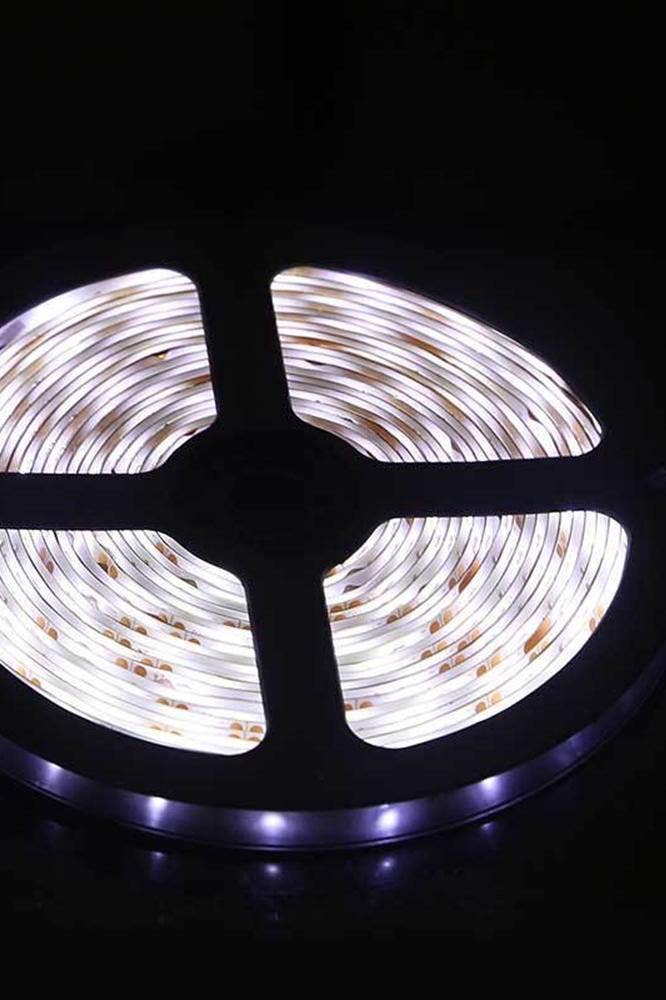 Waterproof LED Strip Light, 16 ft (White)