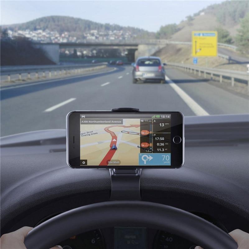Adjustable Car Phone Holder (Fits Phones up to 6.5")
