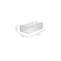 Clear Stackable Drawer Organizer Bins