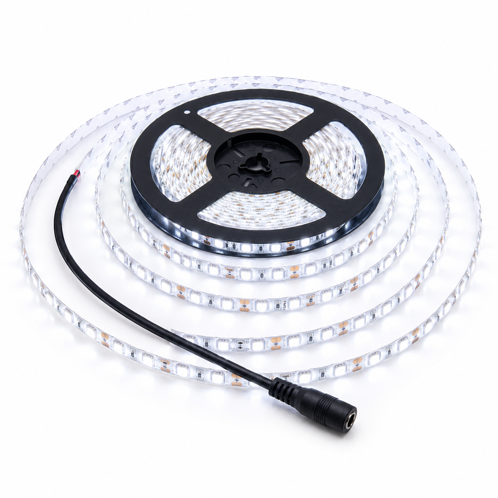 Waterproof LED Strip Light, 16 ft (White)