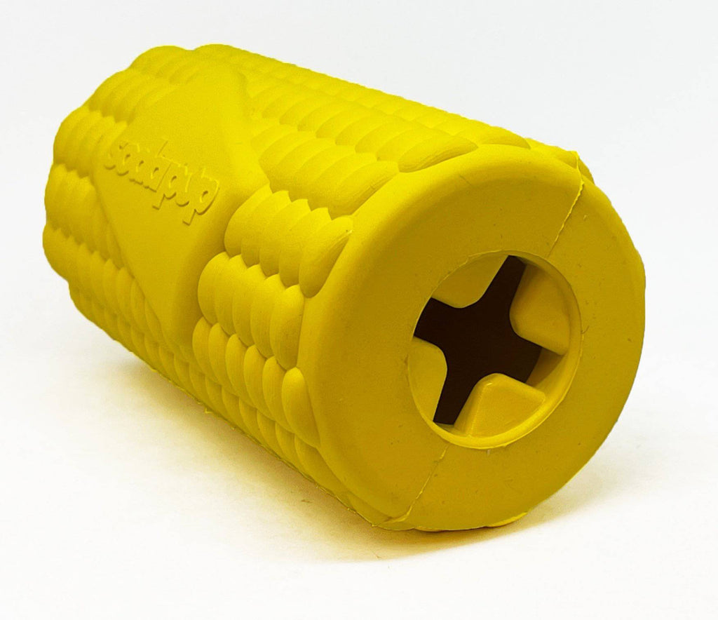 SodaPup Corn on the Cob Treat Dispenser Toy (USA Made)